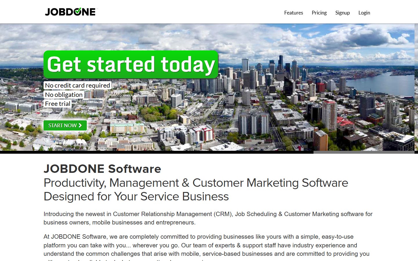 JobDone — Mobile Service Business SaaS